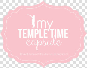 Cover Time Capsules Pink   Temple Bar Company  HD Png Download