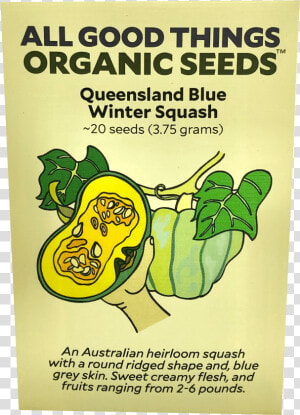 Queensland Blue Winter Squash   Poster  HD Png Download