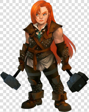 D amp d Female Dwarf  HD Png Download