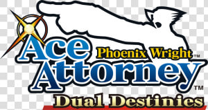 Phoenix Wright Ace Attorney Dual Destinies Logo  HD Png Download
