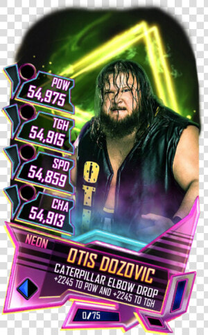 Neon Fusion Wwe Supercard  HD Png Download