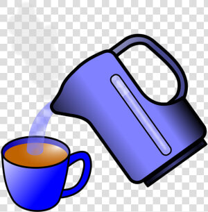 Teapot Cliparts Free Download   Kettle Heating Water Clipart  HD Png Download