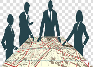 Town Frames Illustrations Hd   Community In Urban Planning  HD Png Download
