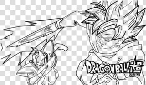 Dragon Ball Goku Black Dibujos  HD Png Download