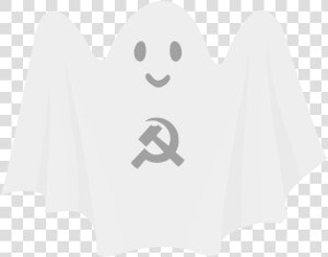 Ghost Of Communism   Halloween Design For Notebook  HD Png Download