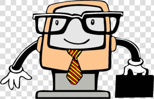 Transparent Cartoon Computer Png   Computer Guy  Png Download