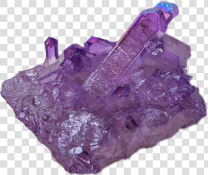 Transparent Purple Aura Png   Crystal Cluster  Png Download