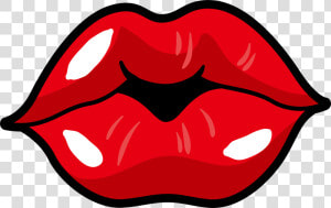 Lip Euclidean Vector Clip Art   Red Lips Clipart Png  Transparent Png