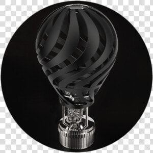 Hot Balloon Black   Balloon  HD Png Download