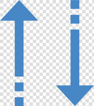 Up Vector And Down Arrow   Blue Arrow Down Up Png  Transparent Png