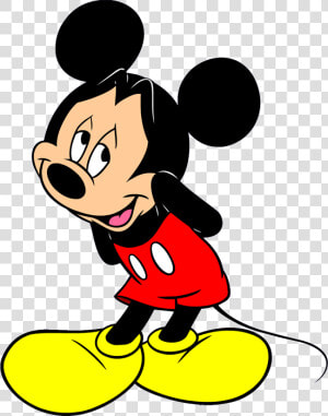 Mickey Mouse Blushing  HD Png Download