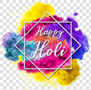 Transparent Holi Png   Happy Holi Images 2019  Png Download