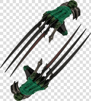Transparent Wolverine Claws Png   Gauntlet Claws Skull  Png Download