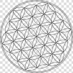 Symmetry monochrome Photography artwork   Contoh Mandala Yang Mudah Digambar  HD Png Download