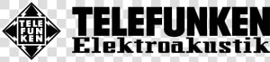 Telefunken Elektroakustik  HD Png Download