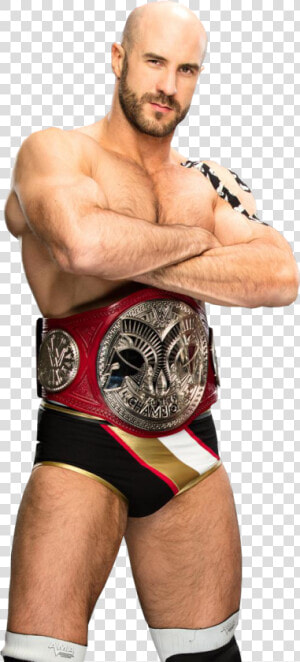 Cesaro Png Free Download   Wwe Cesaro Raw Tag Team Champion Png  Transparent Png