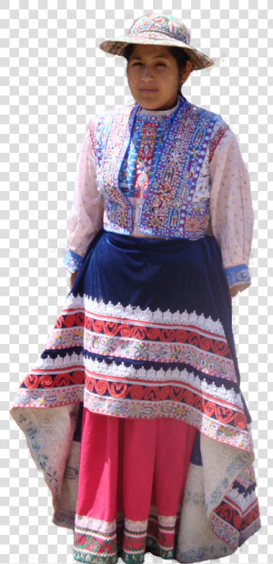 Traje Típico Tapay  HD Png Download