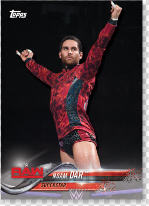 2018 Topps Wwe Noam Dar Base Poster   Artistic Gymnastics  HD Png Download