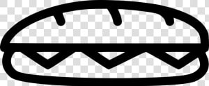 Sandwich   Icon Png Sandwich Icon Black Free  Transparent Png