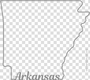 Free Arkansas Outline With State Name On Border  Cricut   State Outlines  HD Png Download