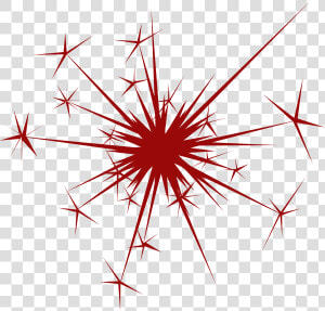 Red Sparkles Fireworks   Sparkle Clip Art  HD Png Download