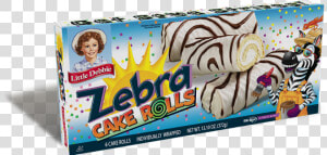 Little Debbie Zebra Cake Rolls  HD Png Download