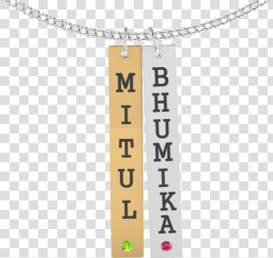 Personalised Name Bar Opjenb07   Pendant  HD Png Download