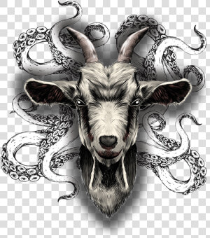 Goat Tentacles Web   Illustration  HD Png Download