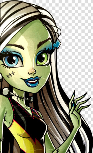 Monster High Frankie Anime  HD Png Download