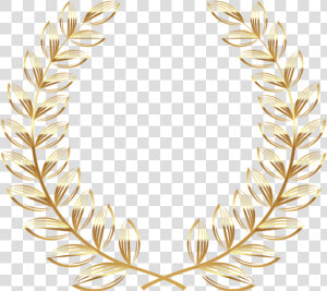 Golden Wreath Transparent Png Clipart Picture   Transparent Laurel Wreath Png  Png Download
