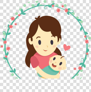 Mother Clipart Islamic   Mom And Daughter Png  Transparent Png