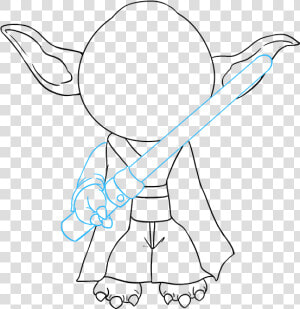 How To Draw Yoda   Yoda Face Drawing Easy  HD Png Download