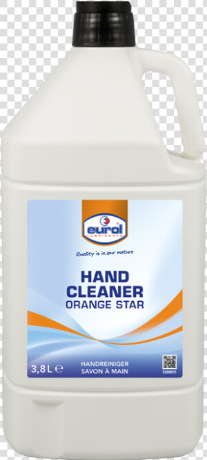 Eurol Handcleaner Orange Star Refill   Plastic Bottle  HD Png Download