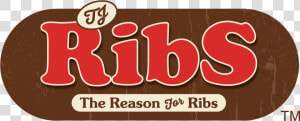 Tj Ribs Logo  HD Png Download
