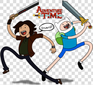 Sword Clipart Adventure Time   Adventure Time Finn And His Sword  HD Png Download