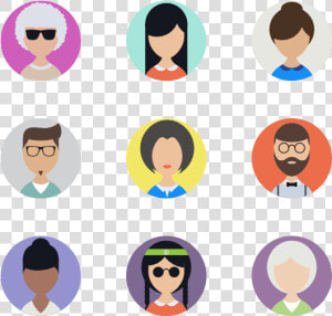People Avatar Collection   Free Avatar Collection  HD Png Download