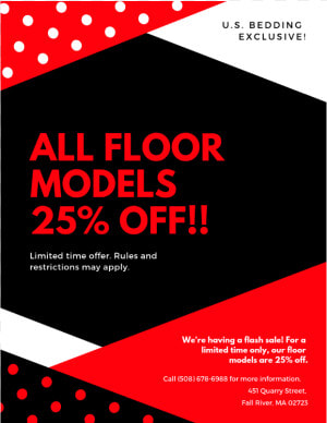 We Re Having A Flash Sale   Black Friday Mall Flyer  HD Png Download