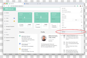 Receive Chrome Gmail Notifications   Irefer Dashboard  HD Png Download