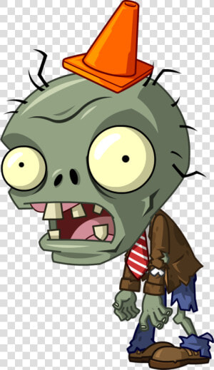 Plants Vs Zombies 1 Conehead Zombie  HD Png Download