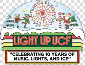 Central Florida S Ultimate Winter Wonderland Light   Light Up Ucf  HD Png Download