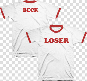 Loser Ringer Tee beck   Ringer Tee Front Back  HD Png Download