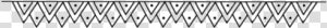 Transparent Zigzag Triangle Dot Border Png   Plot  Png Download