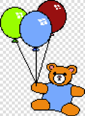 Teddy Bear With Balloons   Carte Yu Gi Oh  HD Png Download