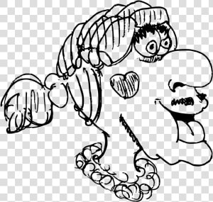 Mad 1700th Man   Vector Orang Gila  HD Png Download