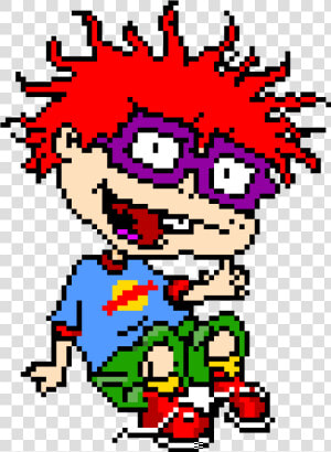 Rugrats Pixel Art  HD Png Download