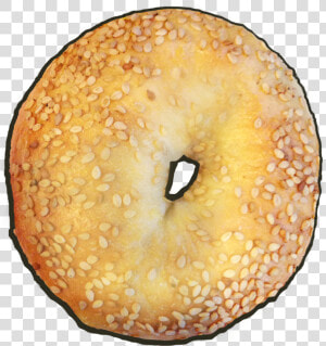 Sesame Bagel  HD Png Download