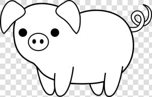 Pig Head Png Black And White Transparent Pig Head Black   Black And White Pig Clip Art  Png Download
