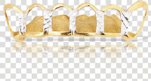 Polished Open Face Yellow Gold Teeth   Outdoor Bench  HD Png Download