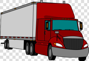 Car Semi trailer Truck   Truck Clipart Tractor Trailer  HD Png Download
