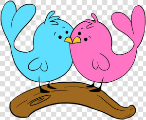 How To Draw Love Birds   Easy To Draw Love Birds  HD Png Download